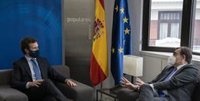 Casado pide "controles para el uso eficiente y transparente" de las ayudas de la Unión Europea