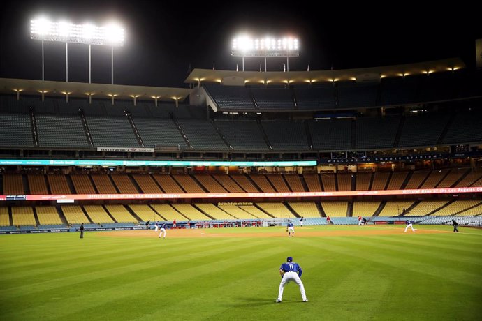 Imagen de un partido de Los Angeles Dodgers