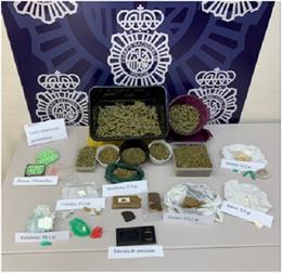 Droga intervenida en Estepona