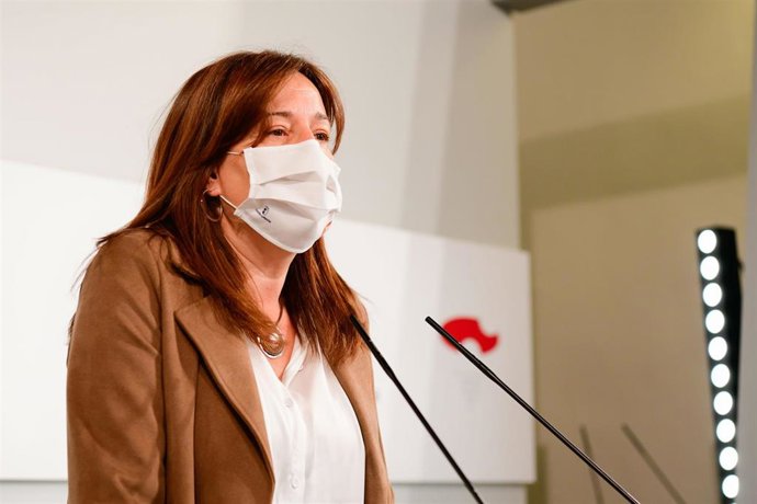 La consejera portavoz, Blanca Fernández,