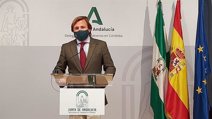 Archivo - El delegado del Gobierno andaluz en Córdoba, Antonio Repullo, en ln una imagen de archivo.