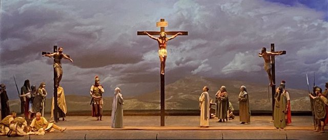 Escena de la Passió d'Esparreguera