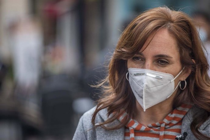 La candidata de Más Madrid a las elecciones del 4 de mayo, Mónica García