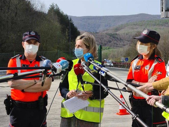 La directora de Tráfico del Gobierno Vasco, Sonia Díaz de Corcuera.