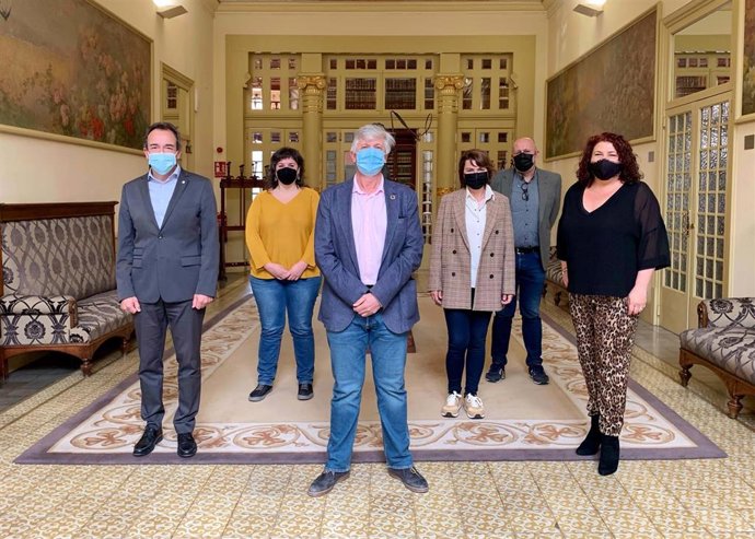 Diputados que conforman el Intergrupo Paz y Libertad para el pueblo saharaui.