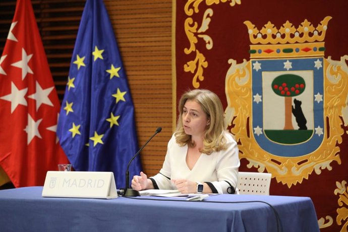 Archivo - Inmaculada Sanz, portavoz municipal del Ayuntamiento de Madrid.