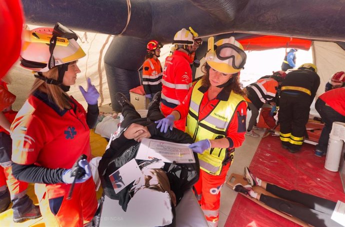 Archivo - El 061 alcanza "los máximos estándares internacionales" en prevención de riesgos laborales