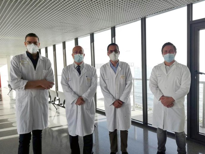 Profesionales del servicio de Cirugía General del  Hospital Insular de Gran Canaria