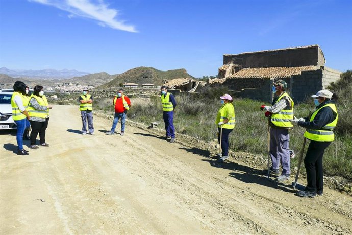 Obras del PFEA en Cantoria