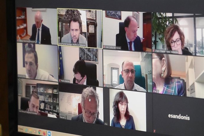 Reunión telemática de la Junta de Gobierno este miércoles.