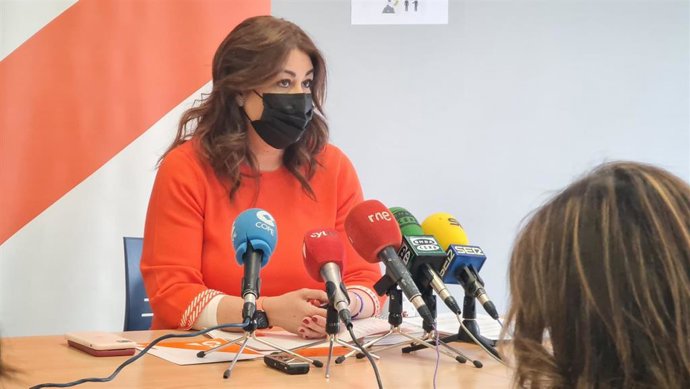 La procuradora de Ciudadanos por Segovia, Marta Sanz.