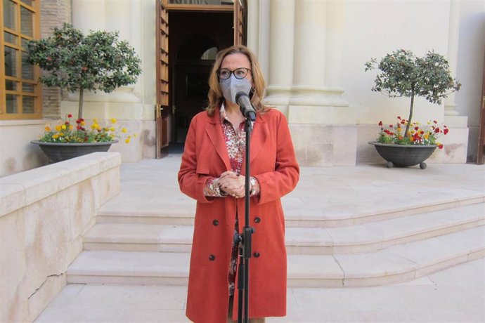 La consejera de Presidencia y Relaciones Institucionales del Gobierno de Aragón, Mayte Pérez.