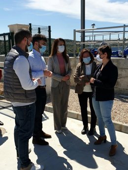 Visita a obras en infraestructuras  hidráulicas