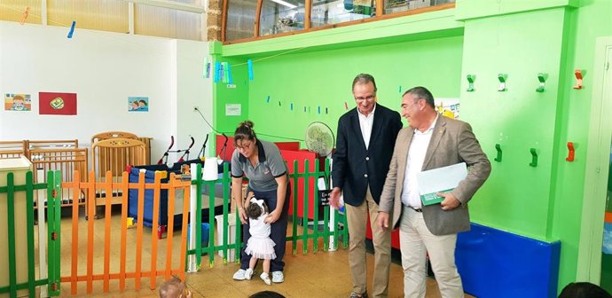 Archivo - Andréu en el inicio del curso escolar de 0 a 3 años en Cádiz en una imagen de archivo