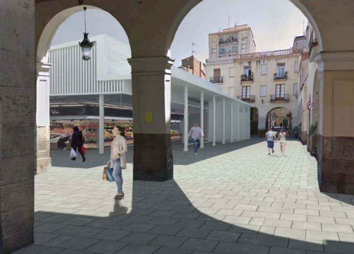 Projecte de reforma del mercat de Sant Andreu.
