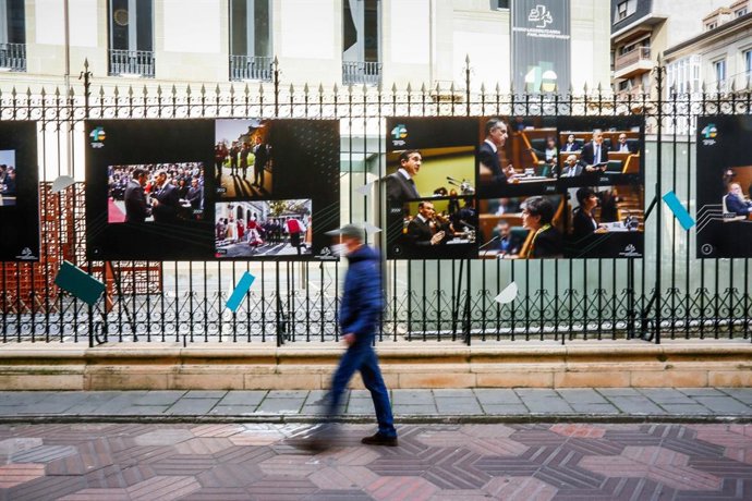 Exposición sobre la historia del Parlamento Vasco