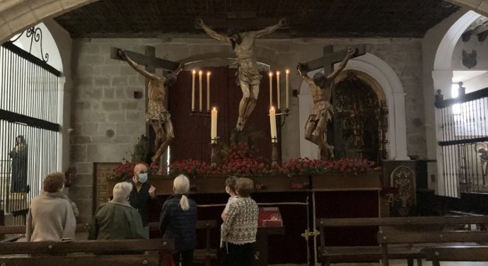 Las iglesias vallisoletanas se convierten estos días en museos de arte sacro.