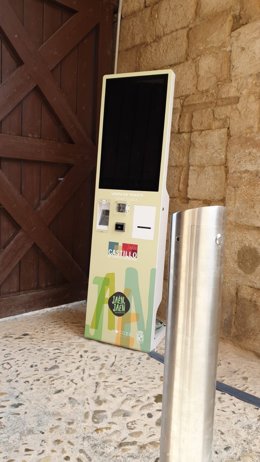 Entrada del castillo de Santa Catalina de Jaén.