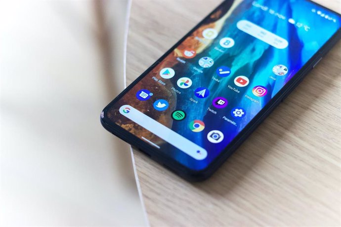 Aplicaciones en un móvil Android