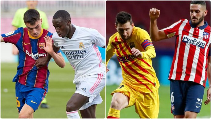 Clásico y Atlético-Barcelona, partidos decisivos en el final de Liga