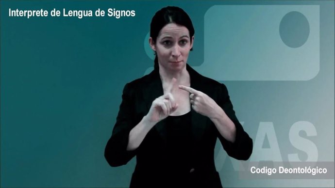 Intérprete de lengua de signos