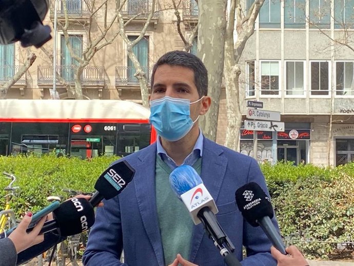 El diputado de Cs en el Parlament Nacho Martín Blanco.