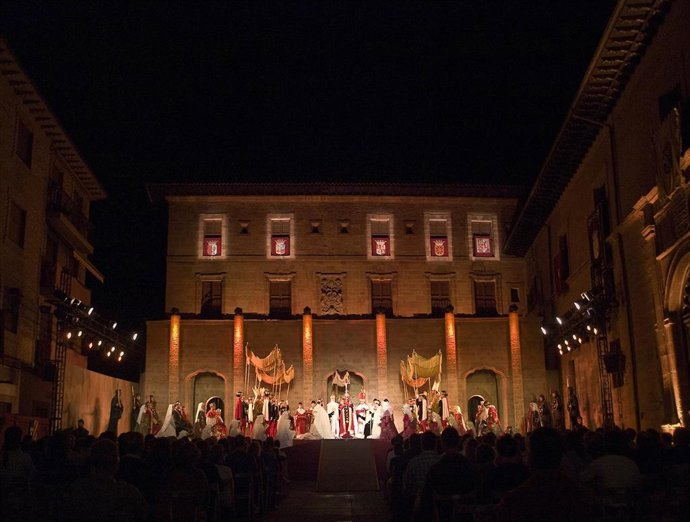 Archivo - Representación de 'El Reino de Nájera' 