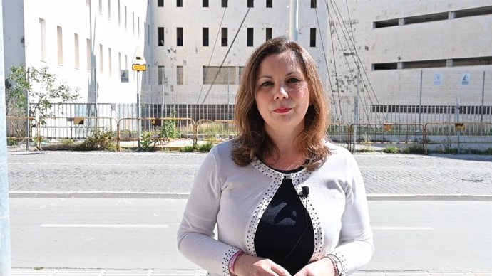 La diputada de Vox en el Parlamento de Andalucía, Ángela Mulas.