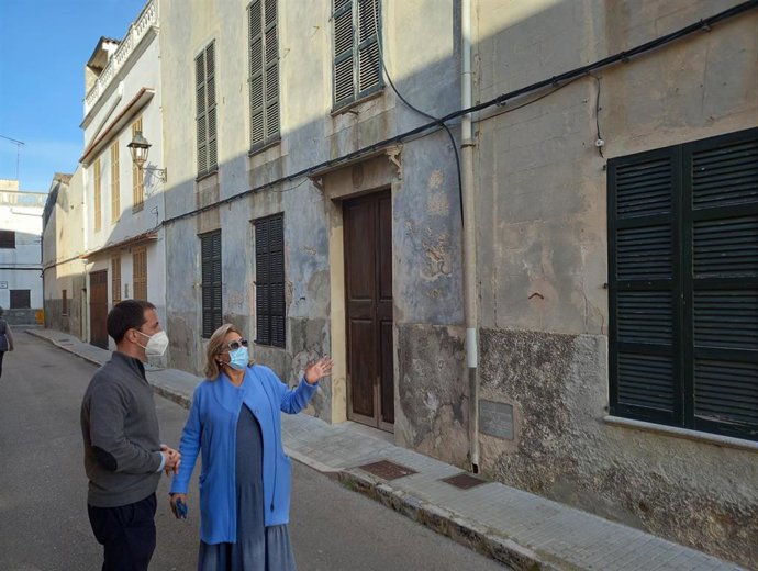 El portavoz del PP en el Consell de Mallorca, Lloren Galmés, en Sant Lloren.
