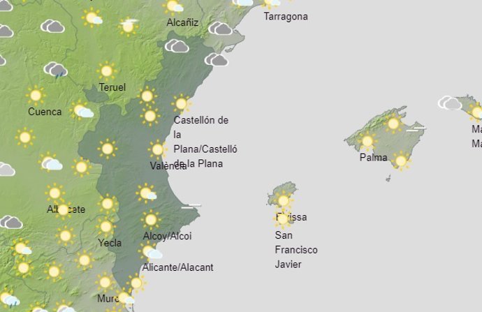Predicción para este sábado 3 de abril
