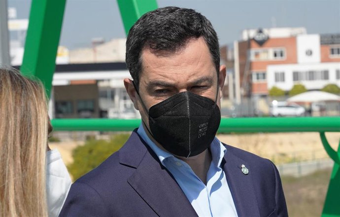 El presidente de la Junta, Juanma Moreno