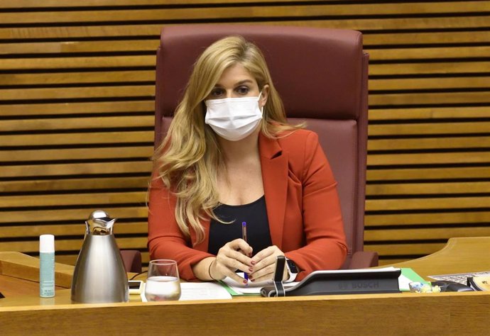 Archivo - La diputada del PP Eva Ortiz