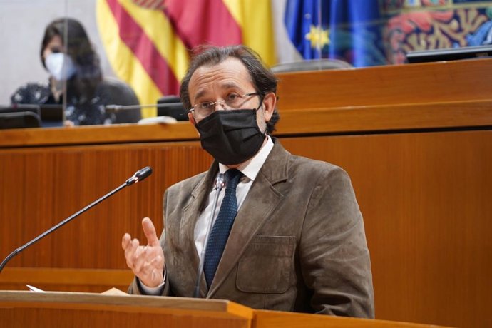 El portavoz de Cs en Hacienda y Administración Pública, José Luis Saz.