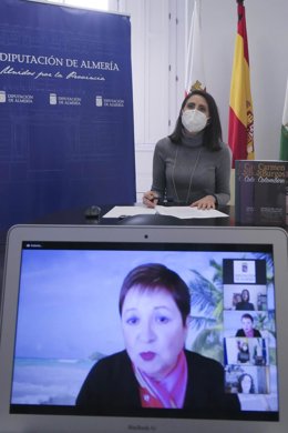 Archivo - Almería.- Diputación.- Diputación entrega a Enriqueta Barranco el XXI Premio de Ensayo 'Carmen de Burgos'