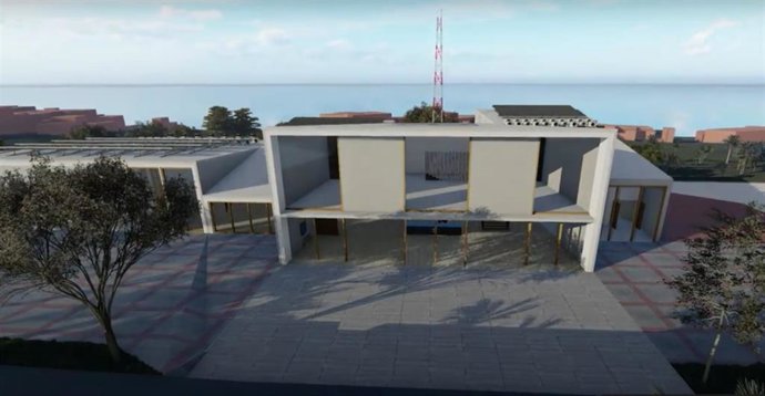 Infografía de uno de los edificios