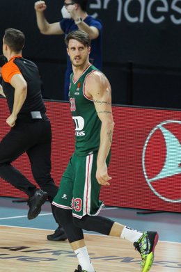 Archivo - Achille Polonara con TD Systems Baskonia