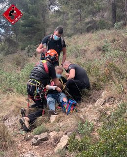 Rescate en la Sierra del Maigmó