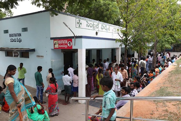 Archivo - Hospital de la Fundación Vicente Ferrer en Bathalapalli, en el centro de la Índia, donde se está atendiendo a pacientes con coronavirus.