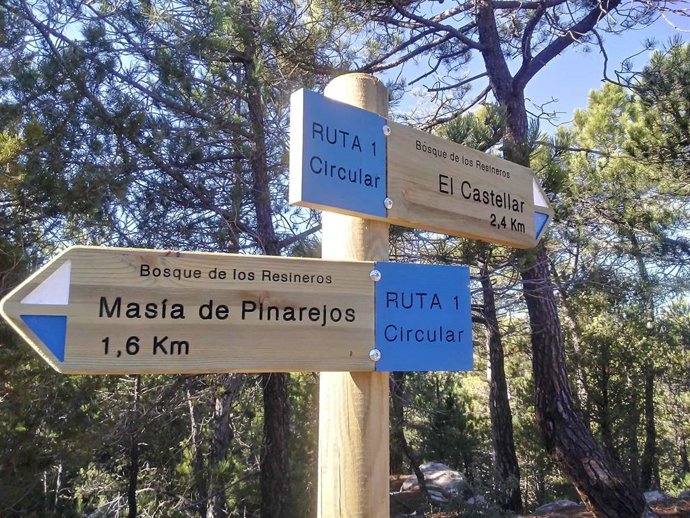 El Castellar (Teruel) amplia su oferta senderista con la nueva ruta de El Bosque de los Resineros.