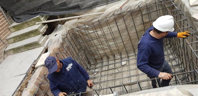Obra en vivienda pública