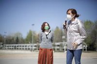 Mónica García destaca el crecimiento "punto a punto" en encuestas de Más Madrid con su "política de lo cotidiano"