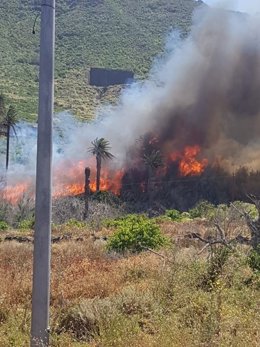 Incendio en Bajamar
