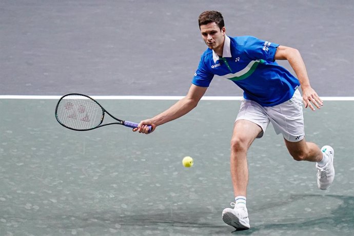 Archivo - Hubert Hurkacz of Poland during the ABN AMRO World Tennis Tournament 2021, ATP 500 tournament on March 4, 2021 at the Rotterdam Ahoy in Rotterdam, Netherlands - Photo Henk Seppen / Orange Pictures / DPPI