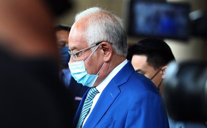 Archivo - El ex primer ministro de Malasia Najib Razak