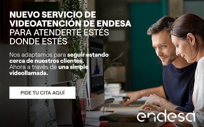 Endesa lanza en Andalucía un nuevo servicio de videoatención para clientes.