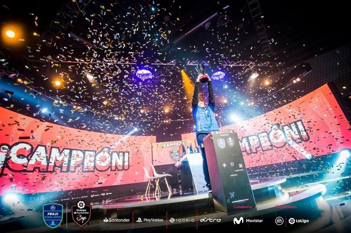 Adriman, ganador de la eLaLigaSantander Cup