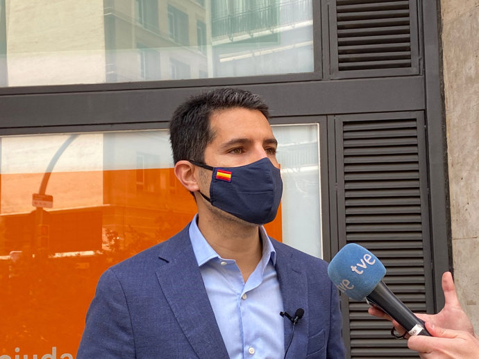 El diputado de Cs en el Parlament Nacho Martín Blanco