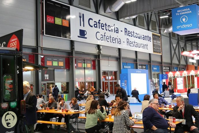Archivo - Cafetería en Ifema