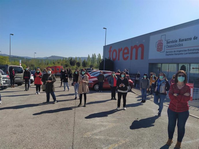 Equipo de rastreadores de Navarra.