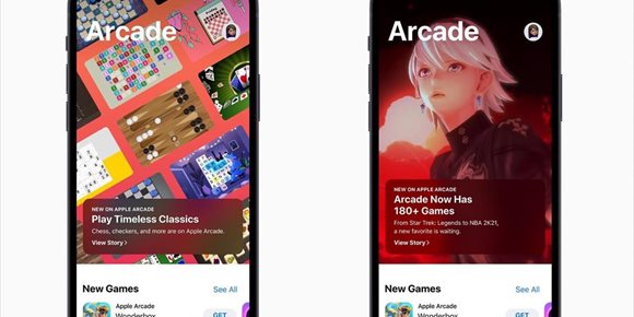 1. Apple Arcade supera los 180 videojuegos y añade una sección de clásicos